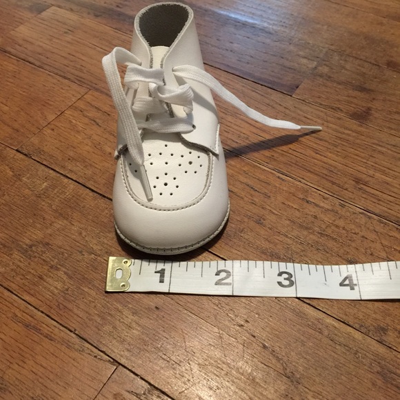 Vintage leather Carter’s baby shoes white - Picture 8 of 8